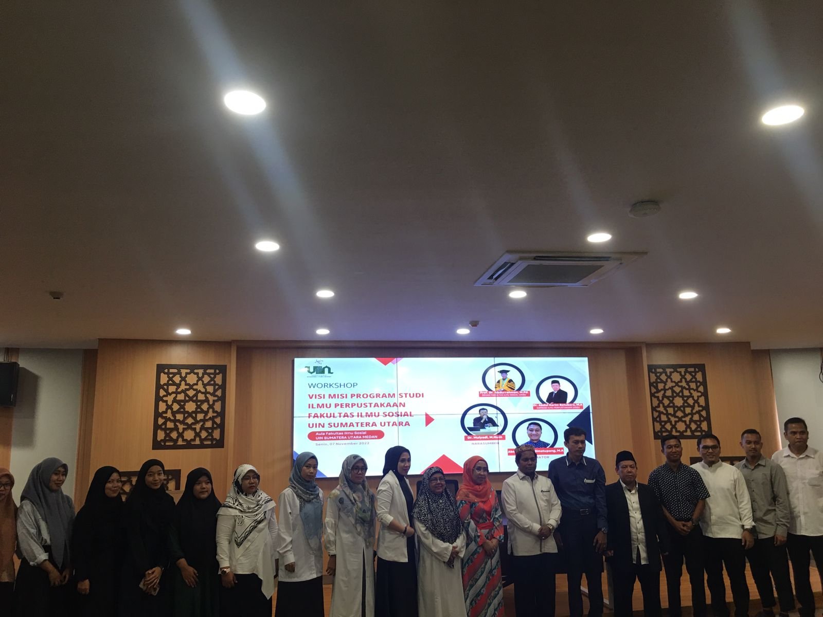 Prodi Ilmu Perpustakaan Gelar Workshop Penyusunan Visi dan Misi