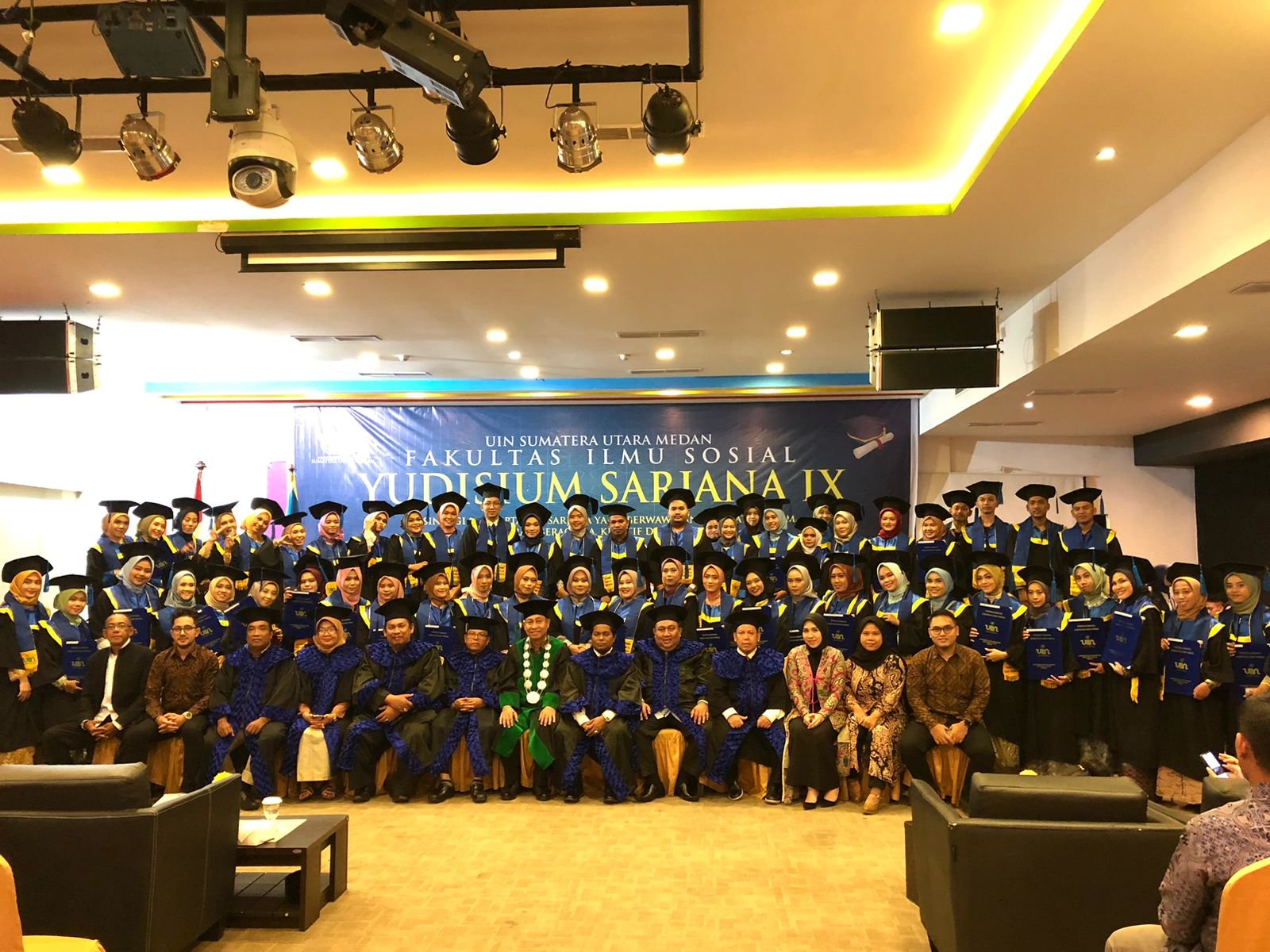 Yudisium Sarjana ke – IX Fakultas Ilmu Sosial Universitas Islam Negeri Sumatera Utara