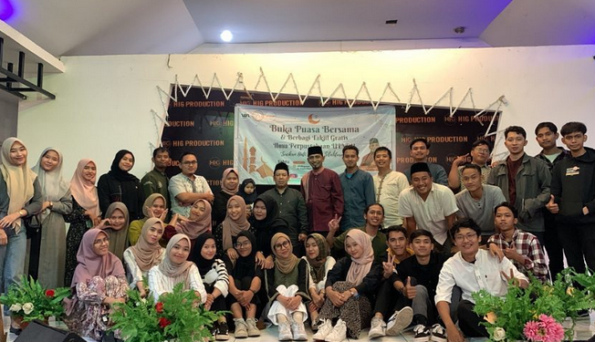 BUKA PUASA BERSAMA MAHASISWA ILMU PERPUSTAKAAN UINSU MEDAN“Sucikan Hati Eratkan Silaturrahmi”