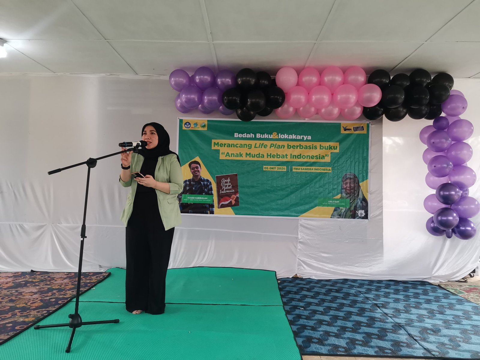 Kegiatan Pengembangan Komunitas Penggerak Literasi oleh Taman Bacaan Masyarakat Samera Indonesia